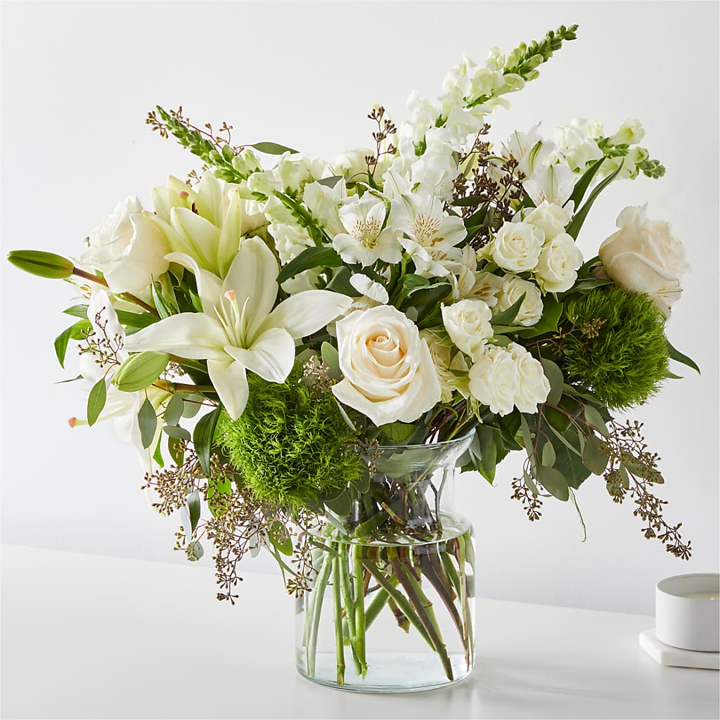 Fresh Linen Bouquet – Blossom Avenue, Orangevale CA