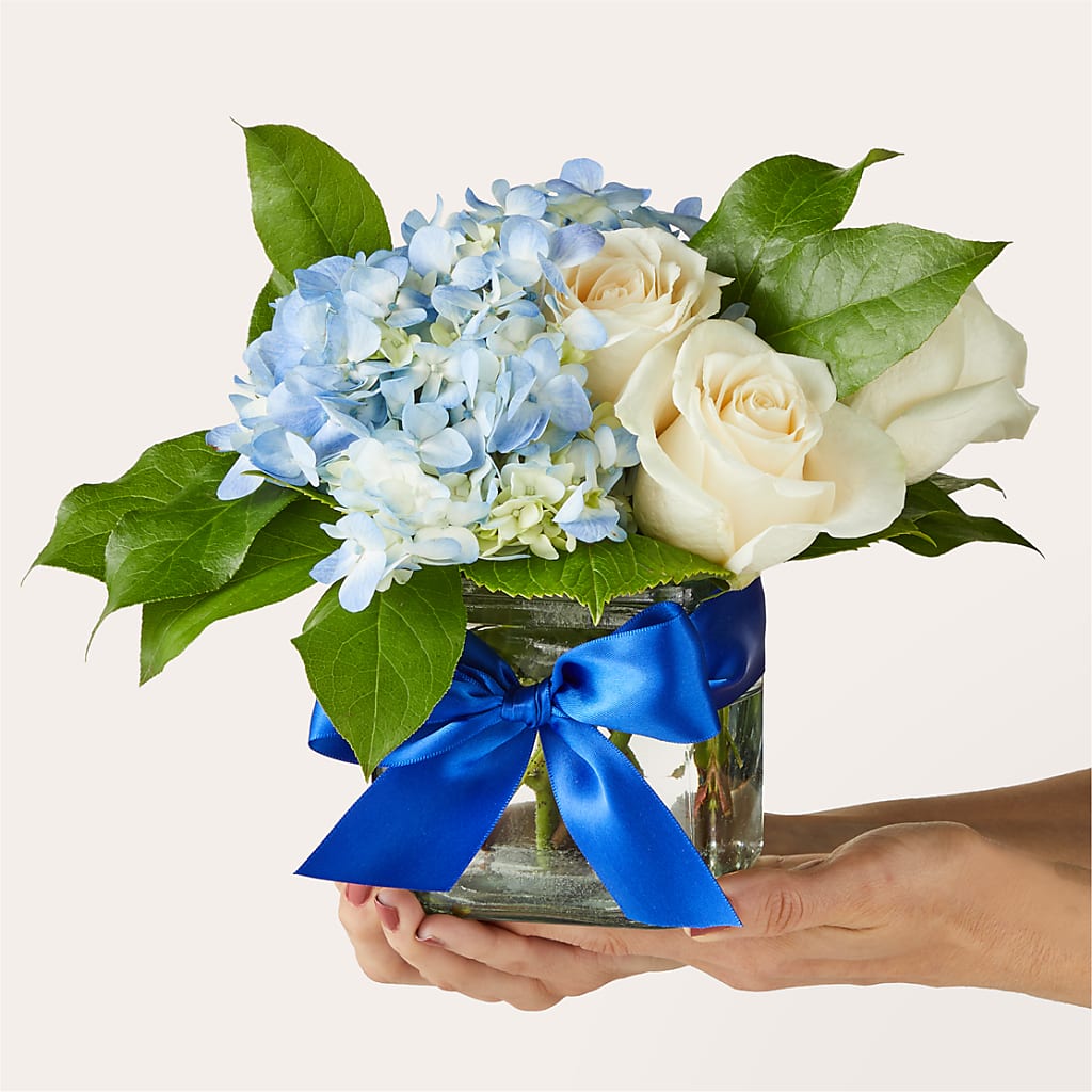 Sky Blue Delight Bouquet – Blossom Avenue, Orangevale CA
