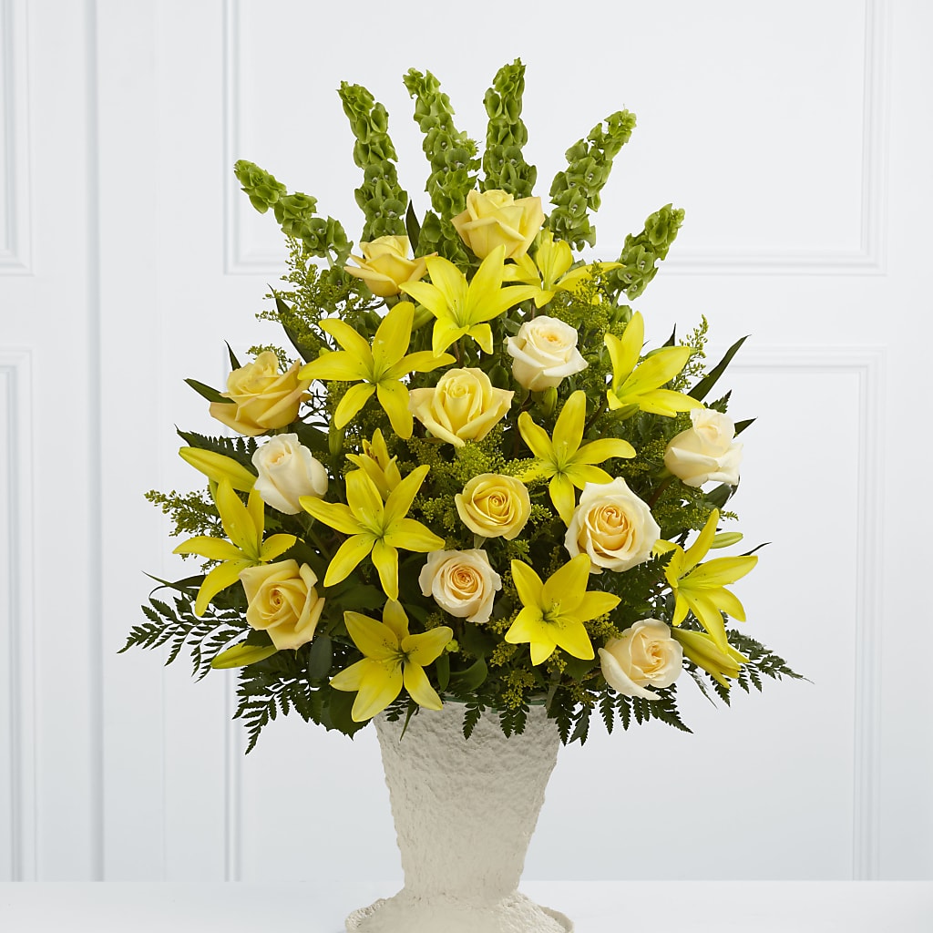 Golden Memories Arrangement – Blossom Avenue, Orangevale CA