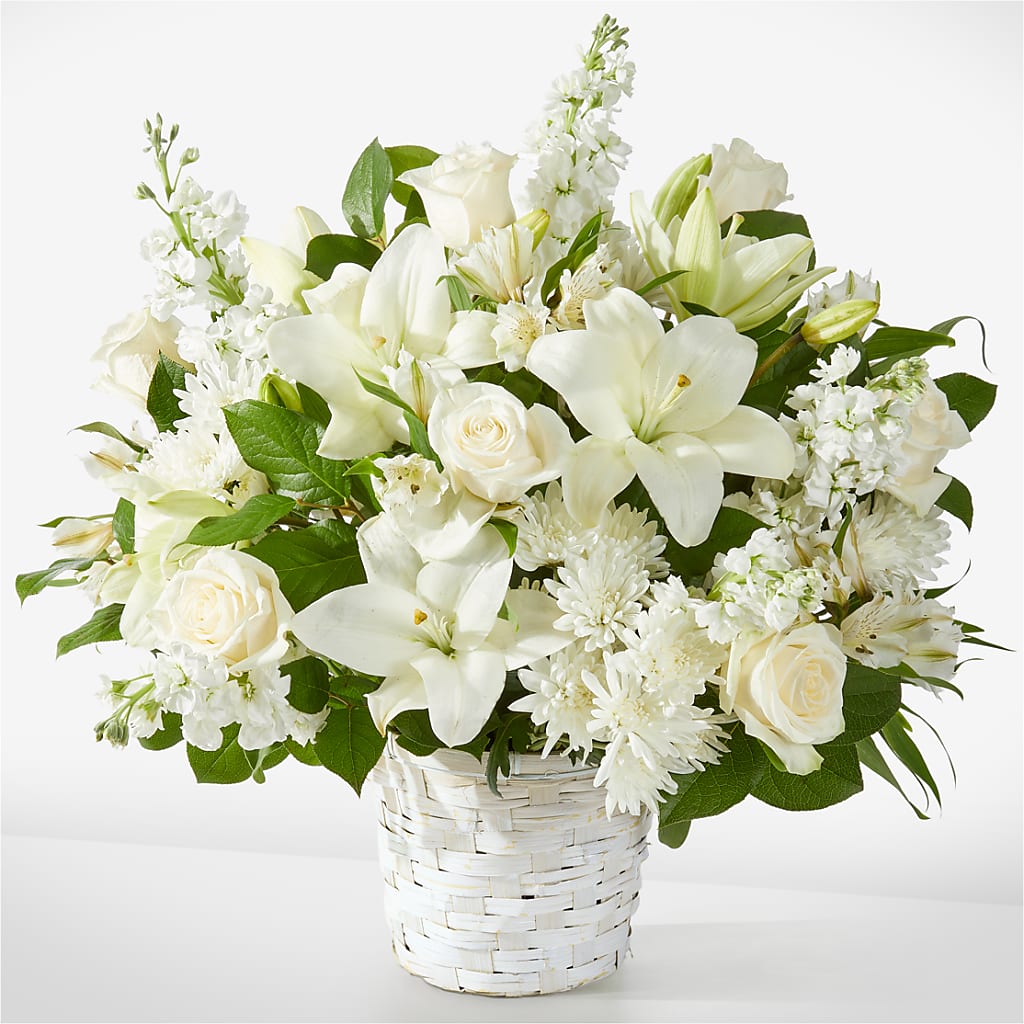 Peaceful Reflections Arrangement – Blossom Avenue, Orangevale CA