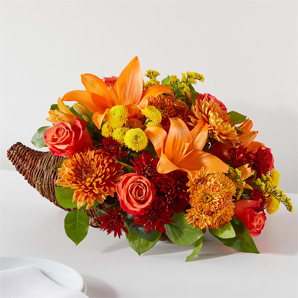 Bouquet of Blessings Cornucopia – Blossom Avenue, Orangevale CA