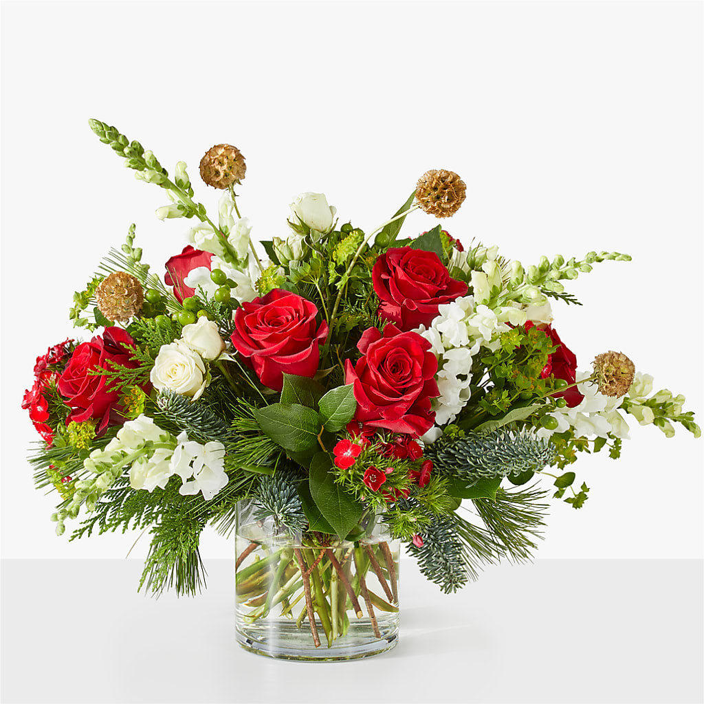 Deck the Halls Bouquet – Blossom Avenue, Orangevale CA