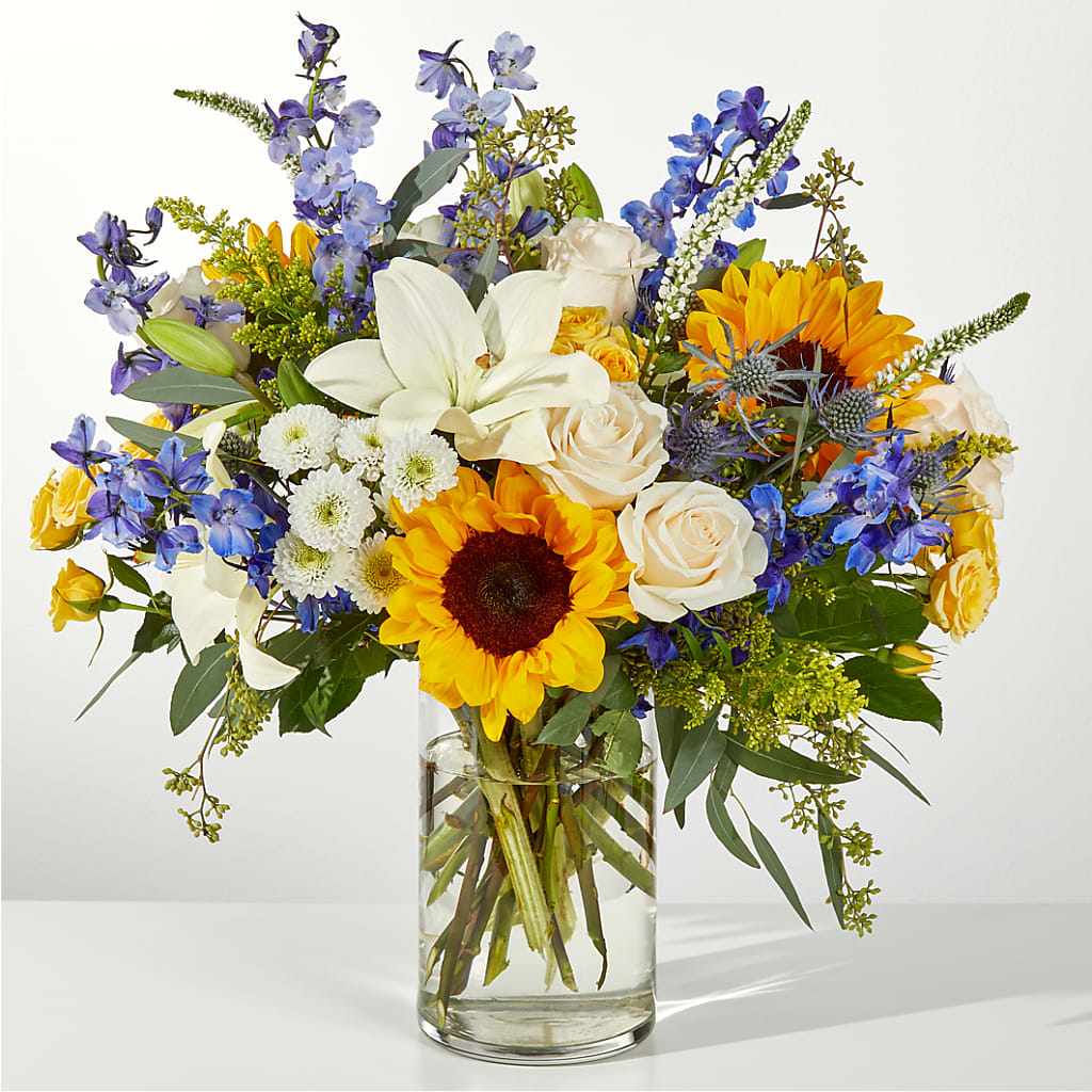 Wonderfully Sunny Bouquet – Blossom Avenue, Orangevale CA