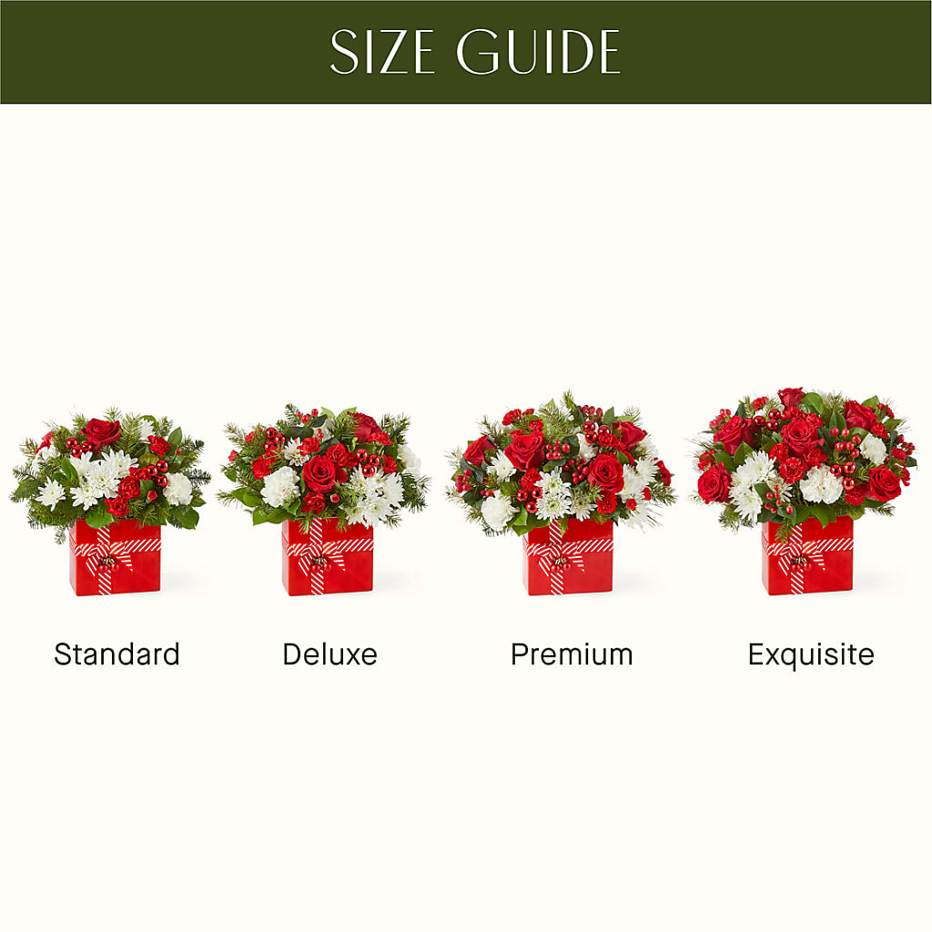 Presents Under the Tree Bouquet –  Blossom Avenue, Orangevale CA