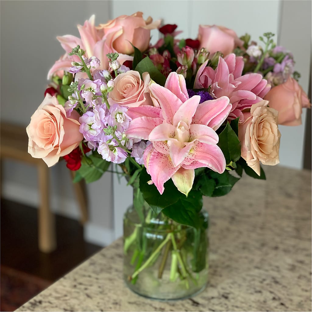 Romantique Bouquet –  Blossom Avenue, Orangevale CA