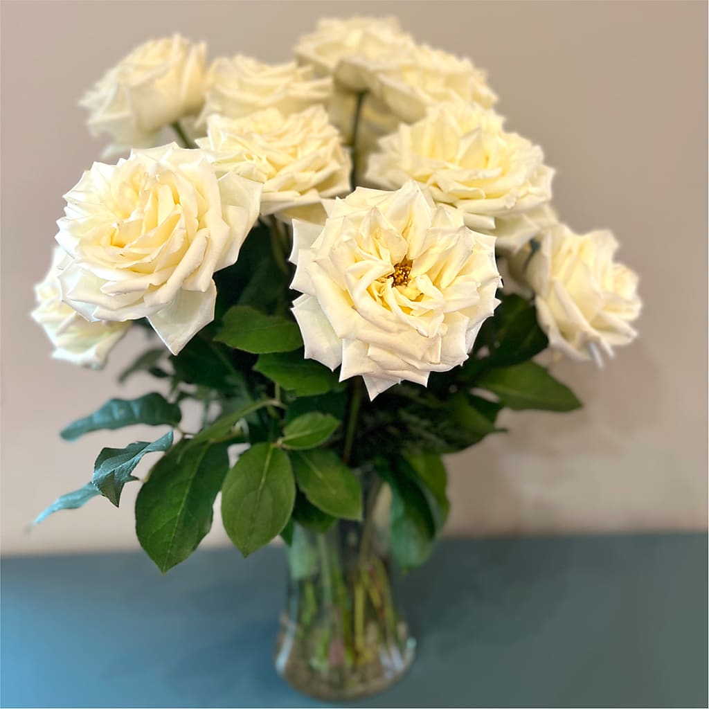 Long Stem Yellow Rose Bouquet –  Blossom Avenue, Orangevale CA