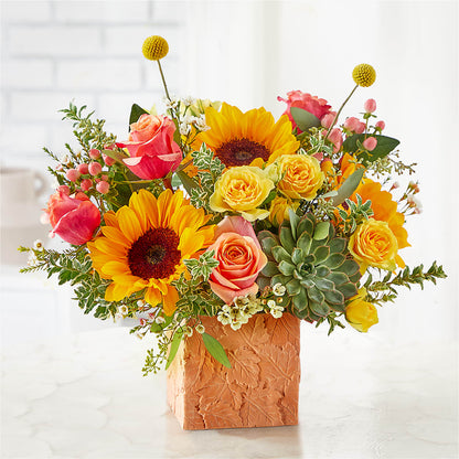 Sunflower Season Bouquet –  Blossom Avenue, Orangevale CA