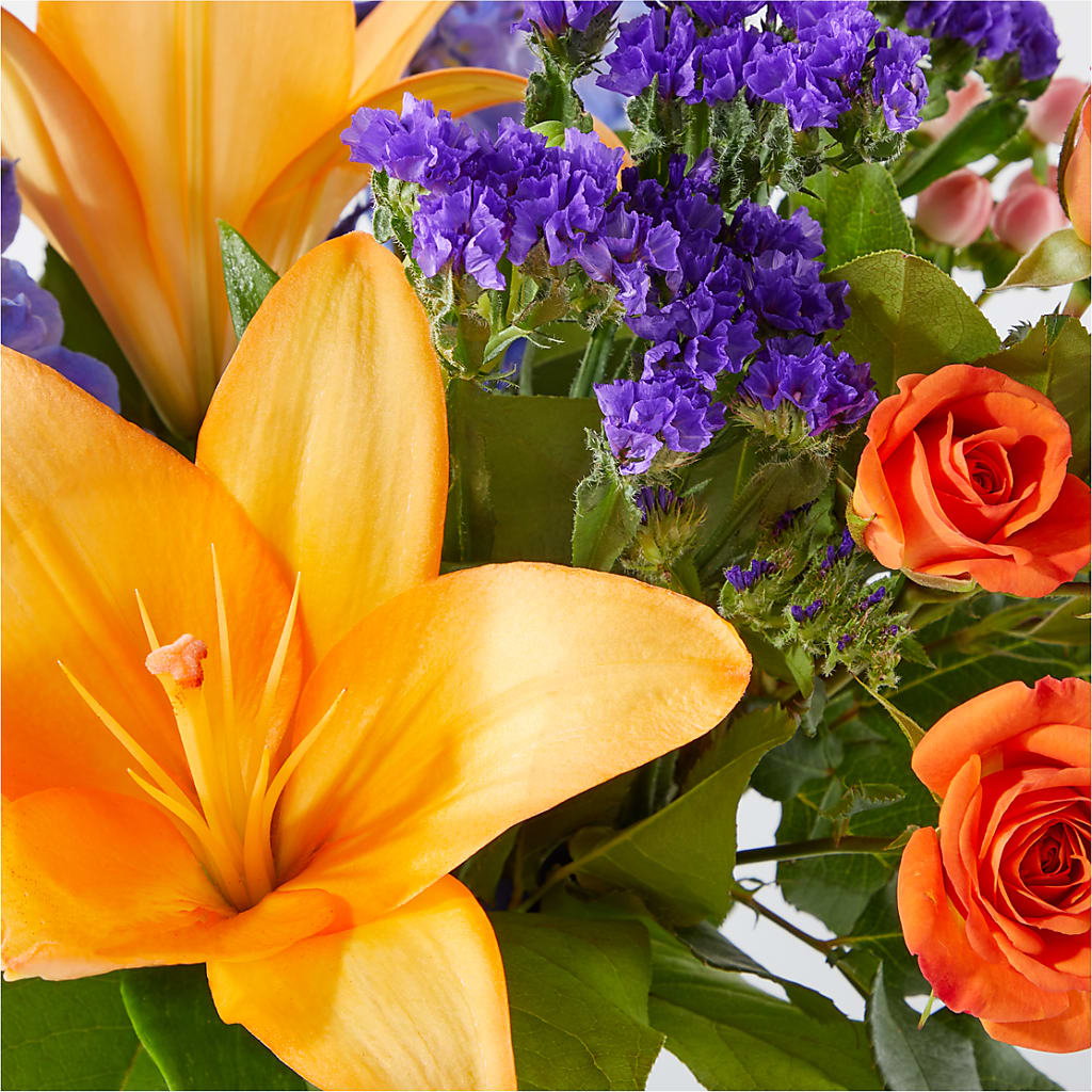 Radiant Citrus Bouquet –  Blossom Avenue, Orangevale CA