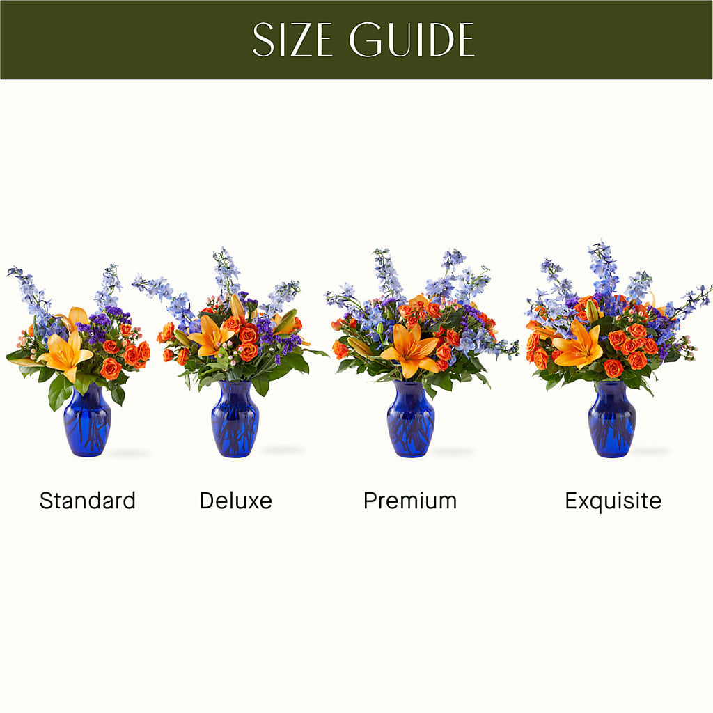 Radiant Citrus Bouquet –  Blossom Avenue, Orangevale CA