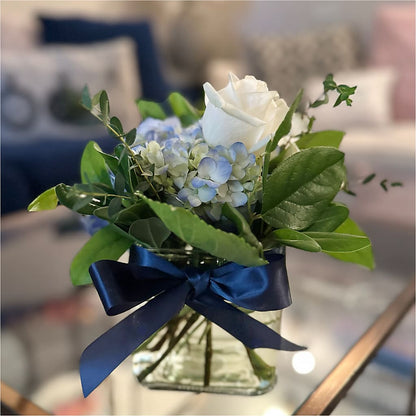 Sky Blue Delight Bouquet –  Blossom Avenue, Orangevale CA