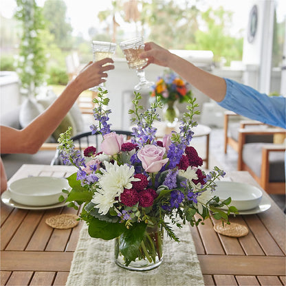 Violet Frost Bouquet –  Blossom Avenue, Orangevale CA