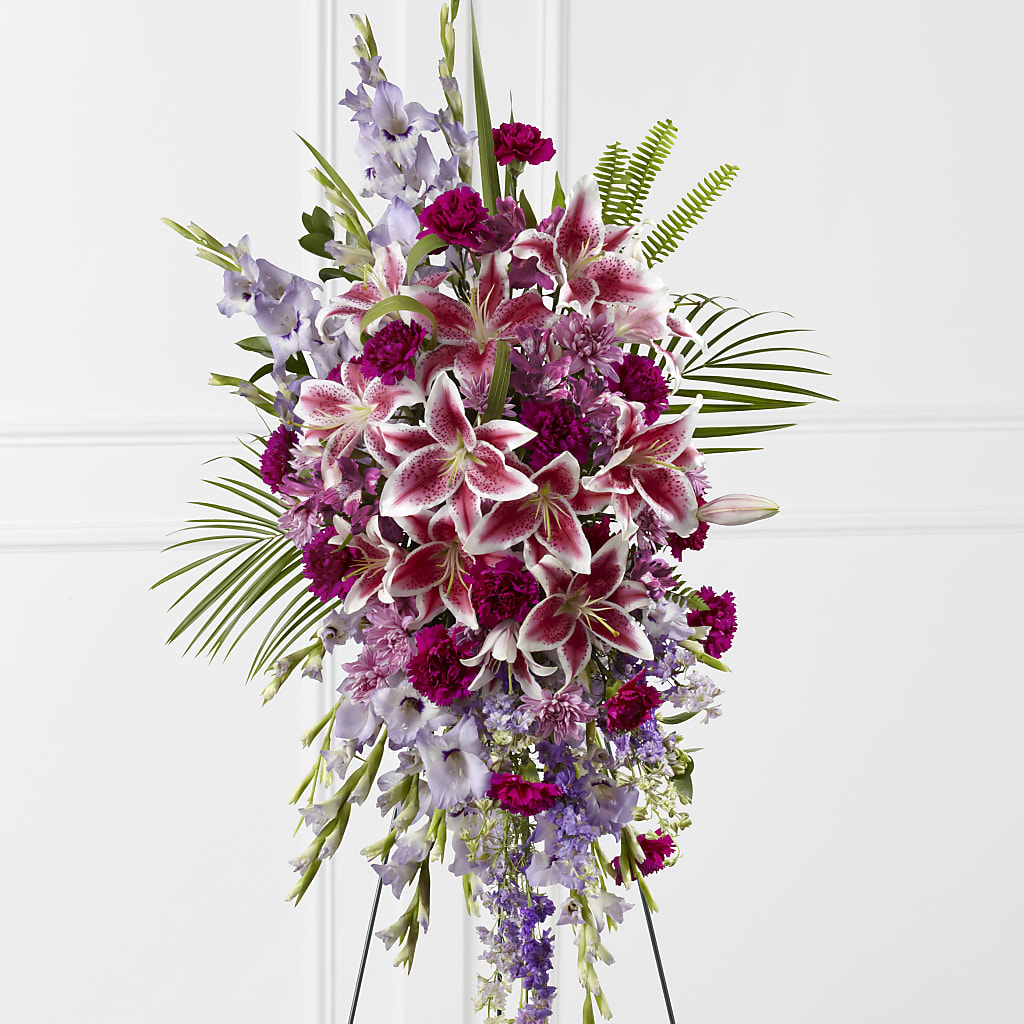 Arreglo floral vertical "Tender Touch"