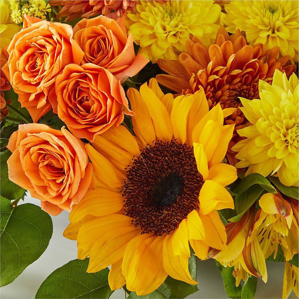 Autumn Harmony Centerpiece –  Blossom Avenue, Orangevale CA