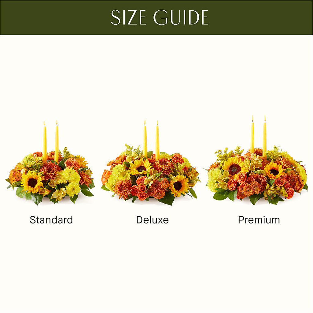Autumn Harmony Centerpiece –  Blossom Avenue, Orangevale CA