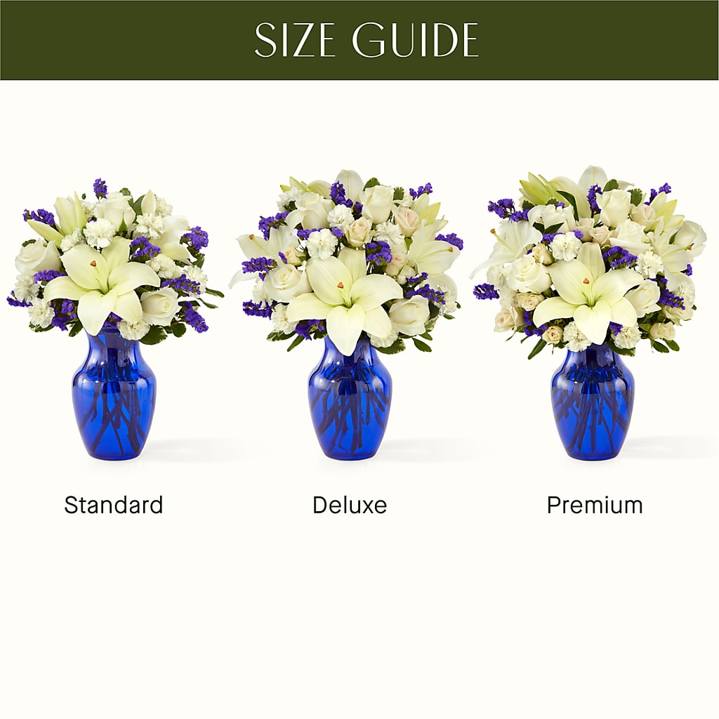 Sapphire Rush Bouquet –  Blossom Avenue, Orangevale CA