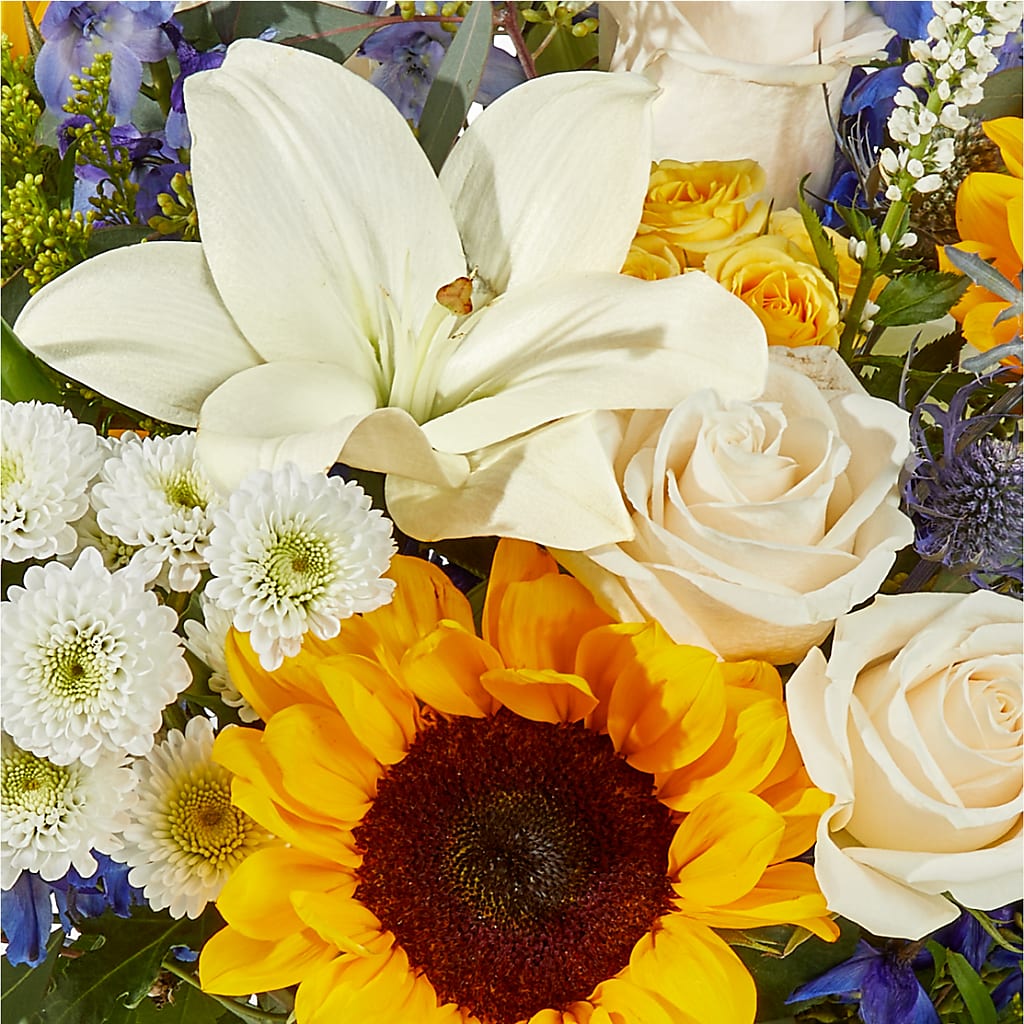 Wonderfully Sunny Bouquet –  Blossom Avenue, Orangevale CA