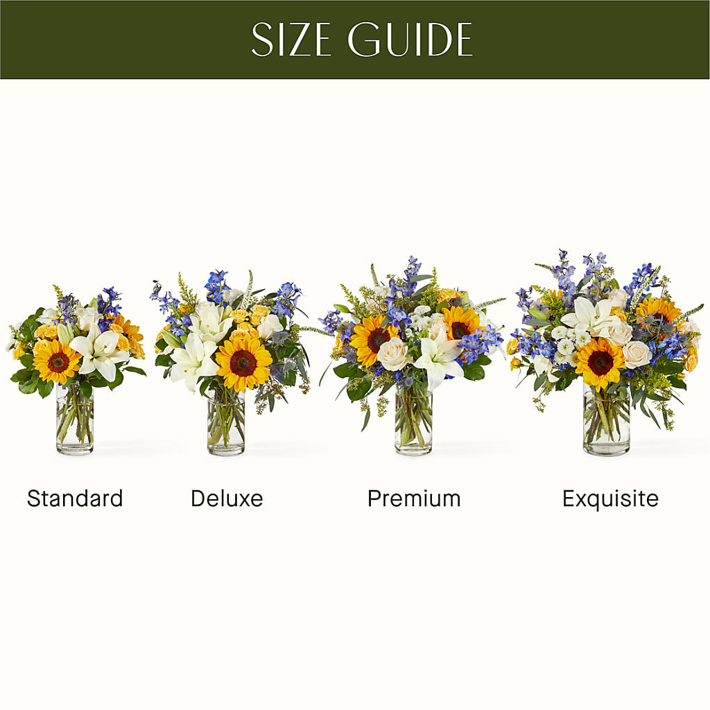 Wonderfully Sunny Bouquet –  Blossom Avenue, Orangevale CA