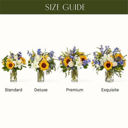 Wonderfully Sunny Bouquet –  Blossom Avenue, Orangevale CA