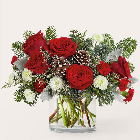 Yule Cheer Bouquet –  Blossom Avenue, Orangevale CA