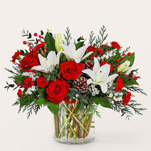 Best in Snow Bouquet –  Blossom Avenue, Orangevale CA