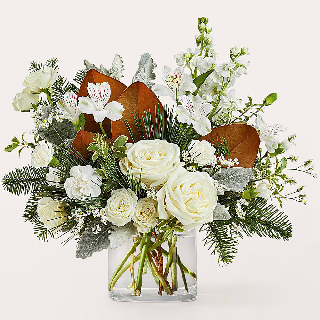 Fresh Snowfall Bouquet –  Blossom Avenue, Orangevale CA